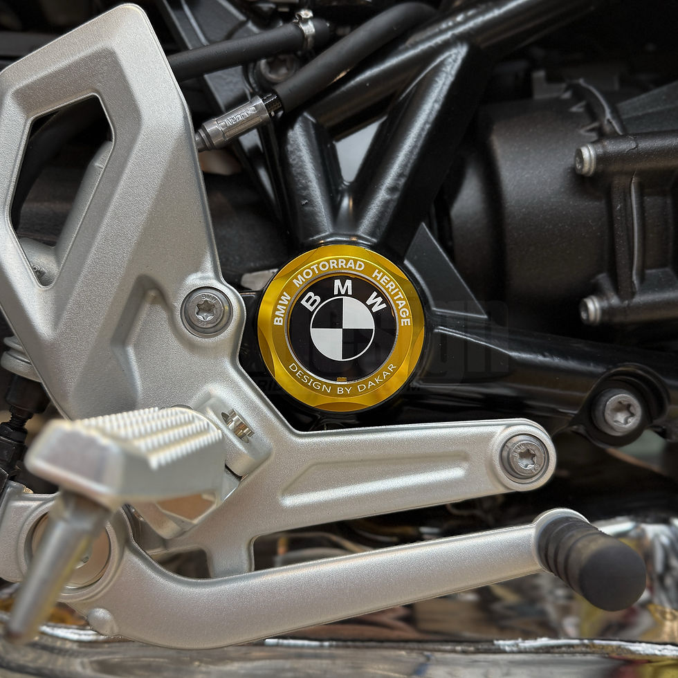 Thumbnail: DKdesign - BMW R nineT CNC Swingarm Pivot Covers