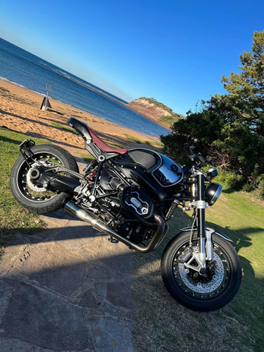 DKdesign - BMW R nineT Scrambler AERO Single Seat Cover | DKdesign