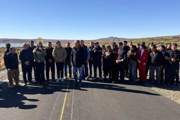 La Ruta Provincial 46 ya luce 81 kilómetros repavimentados y con nueva señalización
