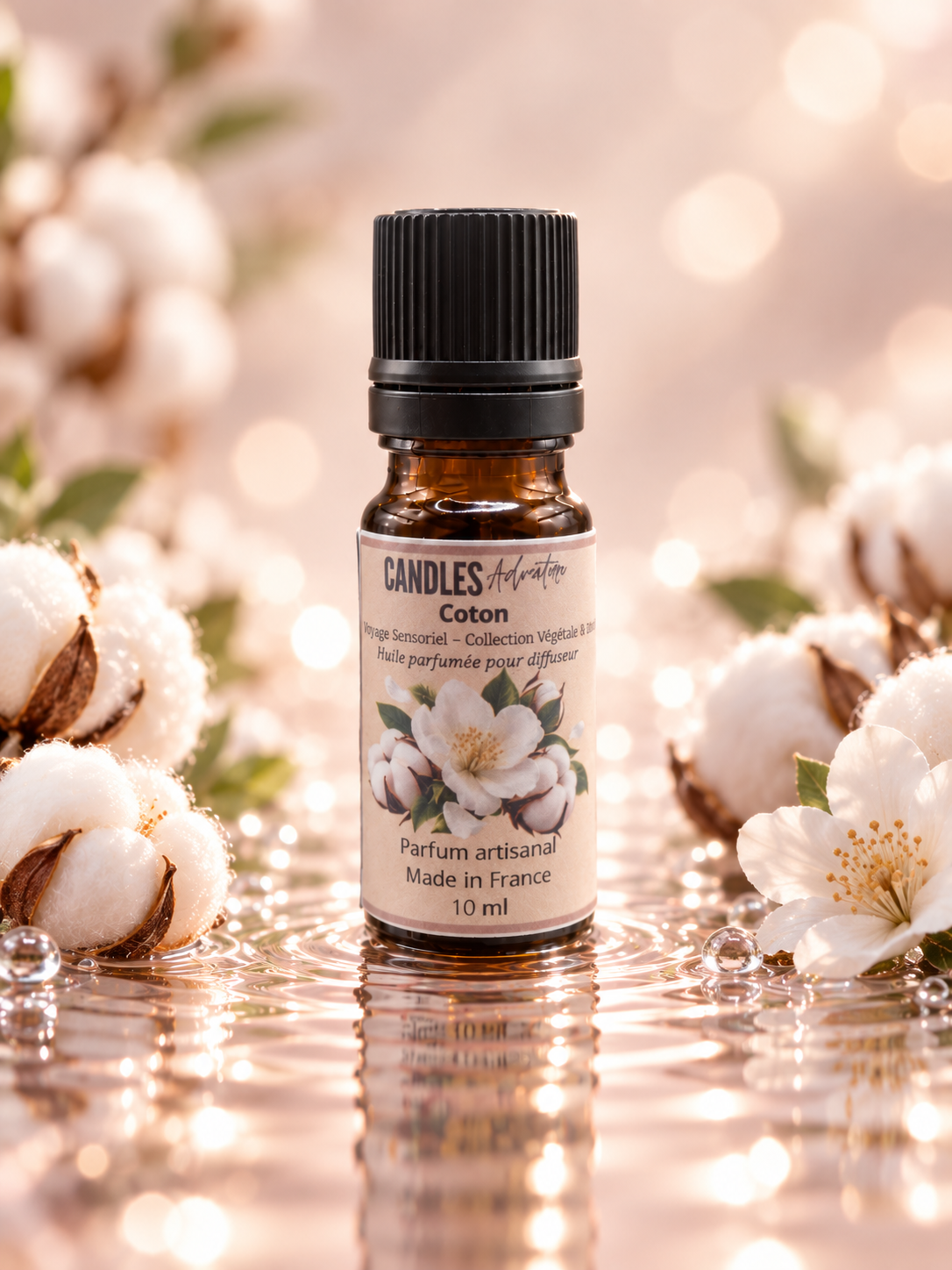 Huile parfumée Coton Jaipur 10 ml – Candles Adventure