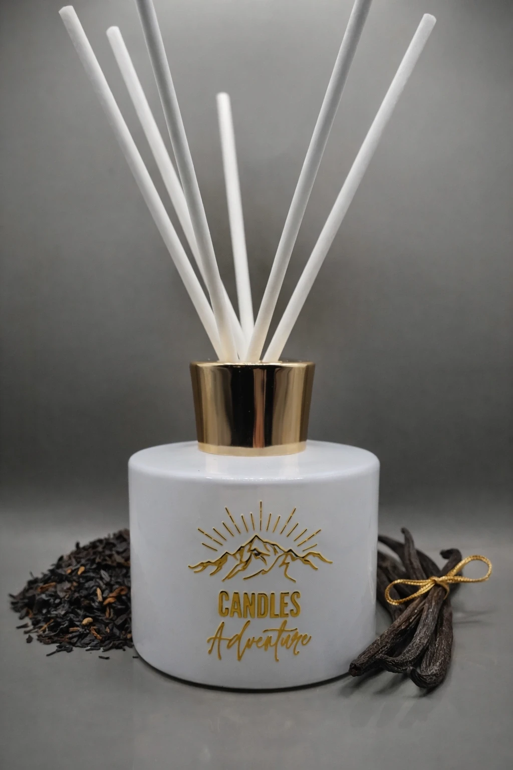 Diffuseur à bâtonnets Sri Lanka Thé Noir Vanille – Candles Adventure