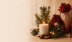 bougie ambiance Noël décoration chaleureuse hiver idée cadeau bougie parfumée