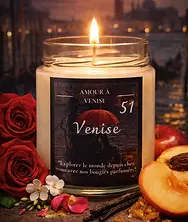 bougie venise - amor amor - amour à venise by candles adventure à Rennes