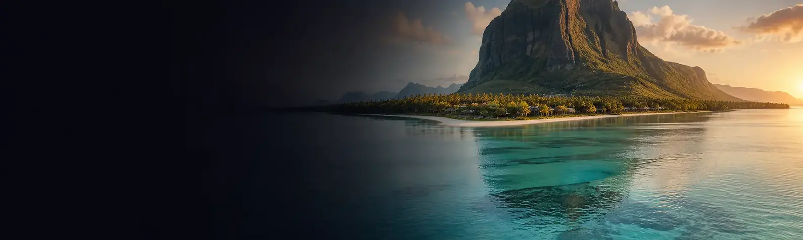 Île Maurice, inspiration de la destination olfactive Fleur de Lotus par Candles Adventure