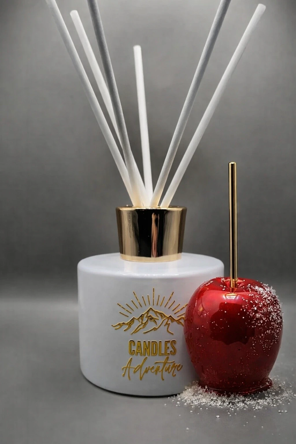 Diffuseur à bâtonnets Newark Pomme d’Amour – Candles Adventure