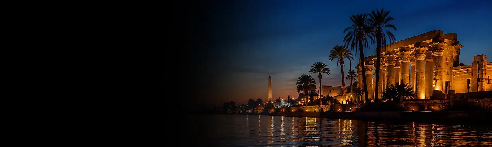 Luxor, inspiration de la destination olfactive Ambre & Tonka par Candles Adventure