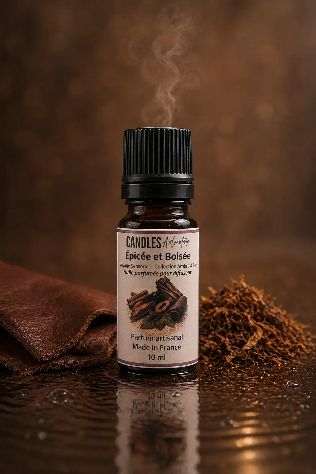 Huile parfumée Épicée & Boisée 10 ml pour diffuseur ultrasonique