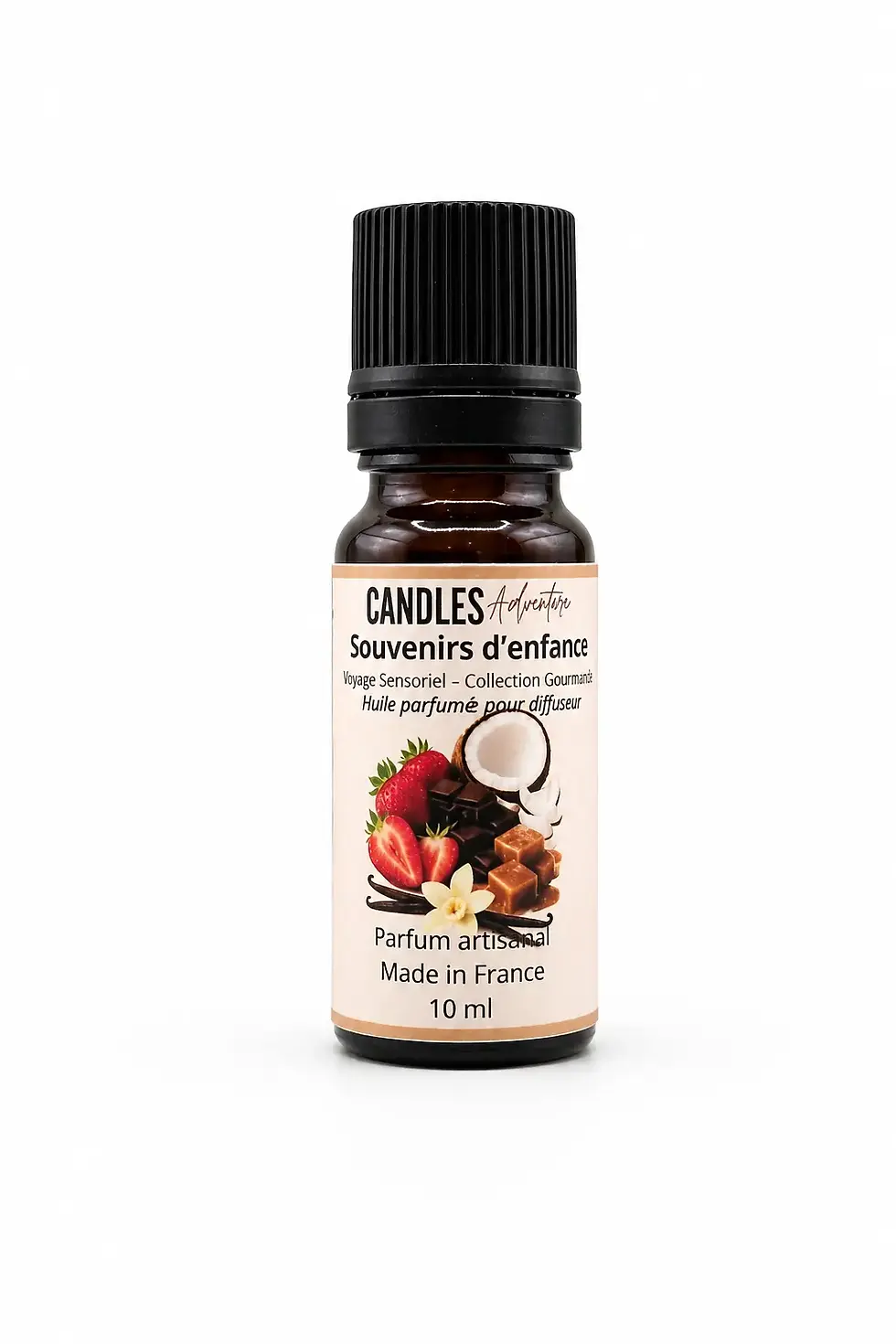 Miniature : Huile parfumée Souvenir d’enfance 10 ml Candles Adventure – flacon en version studio pour diffuseur ultrasonique