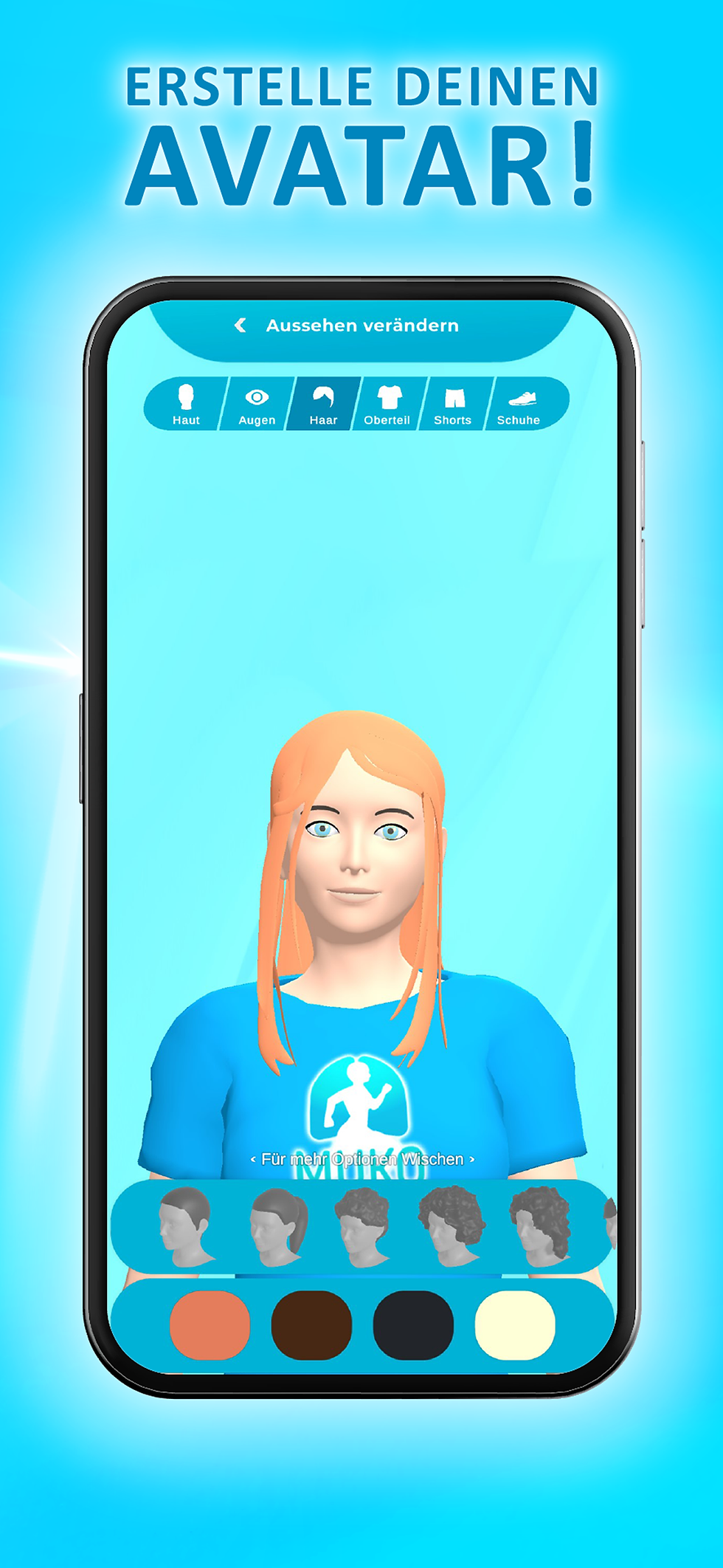 Erstelle deinen Avatar