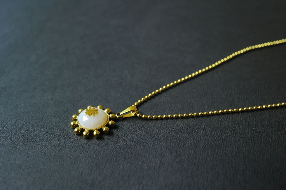 Thumbnail: Sun Shaped Necklace