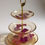 Thumbnail: Three-Tier Resin Dessert Stand – Pink & Gold