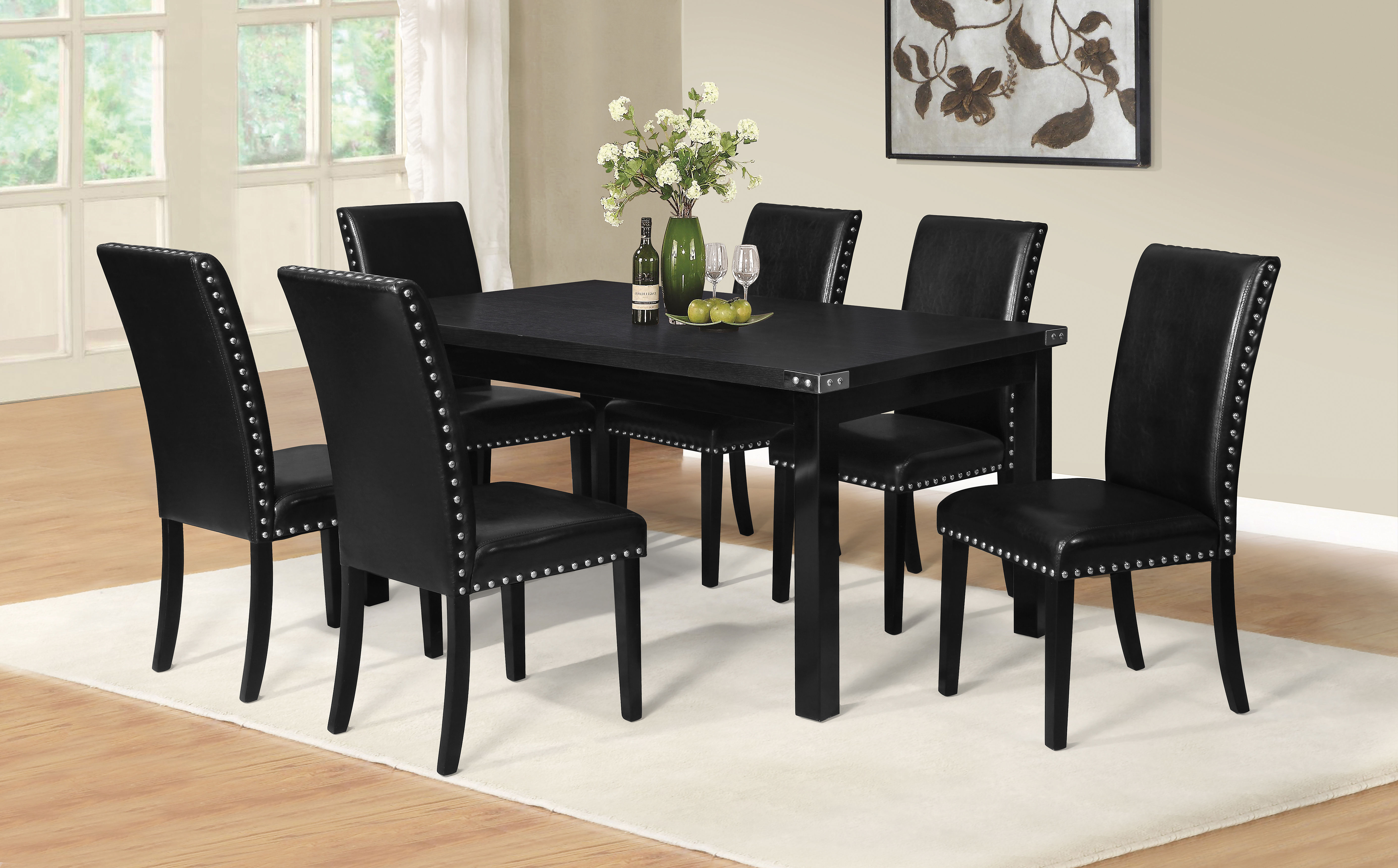 D125 - NW - 7pc Dining Set