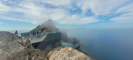 A view of the Gibraltar Skywalk. 