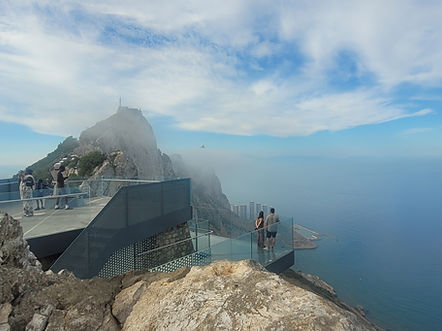 A view of the Gibraltar Skywalk. 