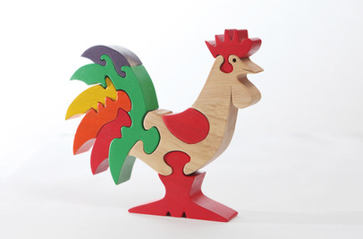 Wooden Rooster