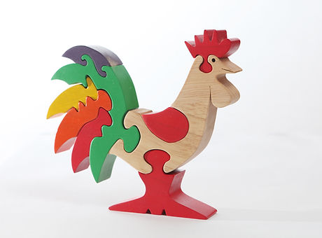 Wooden Rooster
