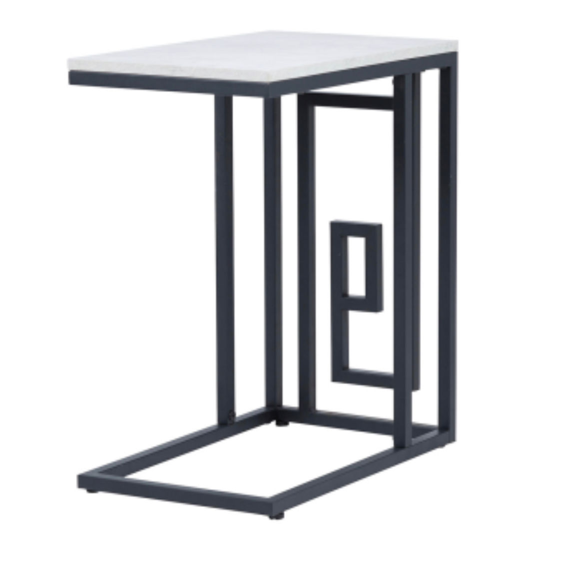 Black and White Sofa Table 
