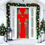 Thumbnail: Red Christmas Door Bow