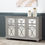 Thumbnail: Tolido Grey Wood & Mirror 3 Drawer & 3 Door Sideboard