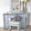 Thumbnail: Georgia Grey 7 Drawer Dressing Table