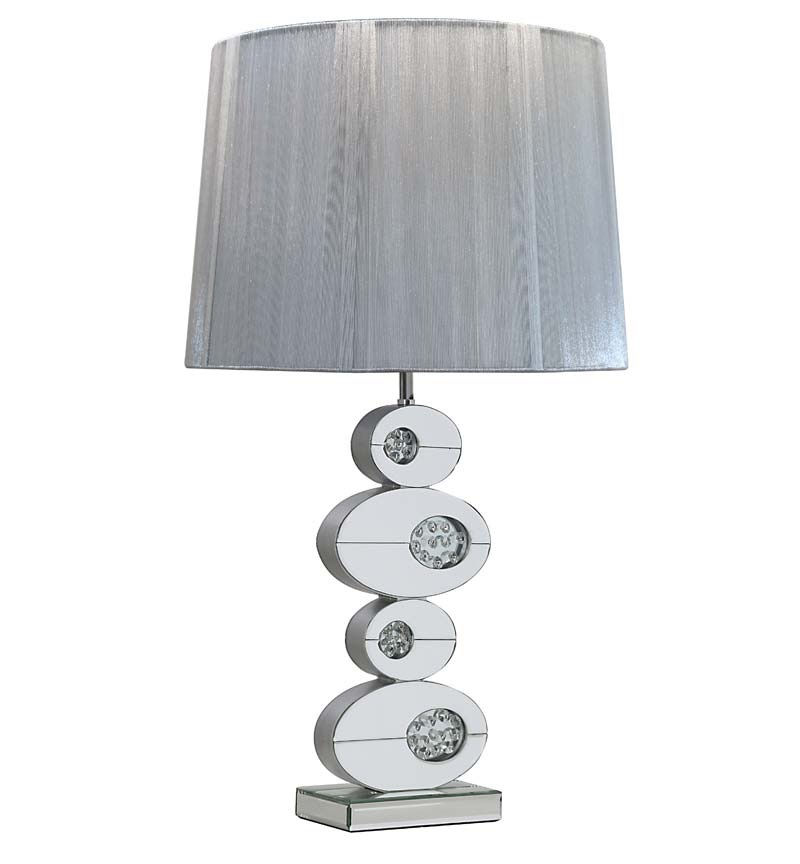 Floating Crystal Round Lamp