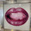 Thumbnail: Pink Lips on Mirrored Frame 90x90cm