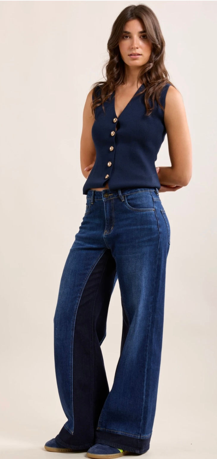 Thumbnail: Wide leg jeans  French 🇫🇷 