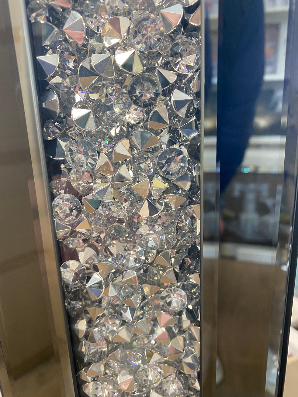 Thumbnail: Crushed Diamond Smoked Floor Lamp