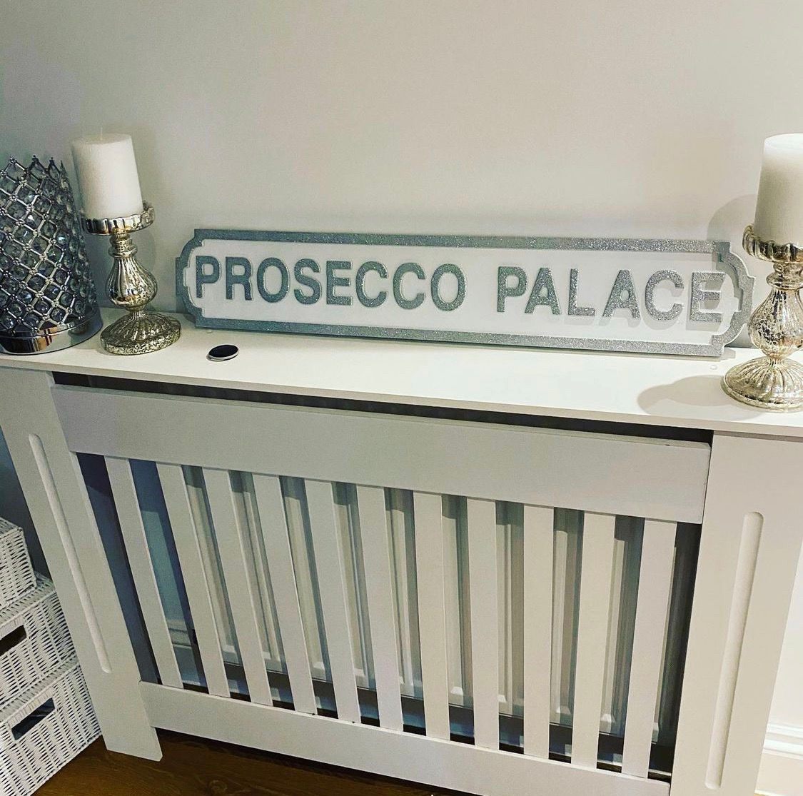 Prosecco Palace Road Sign