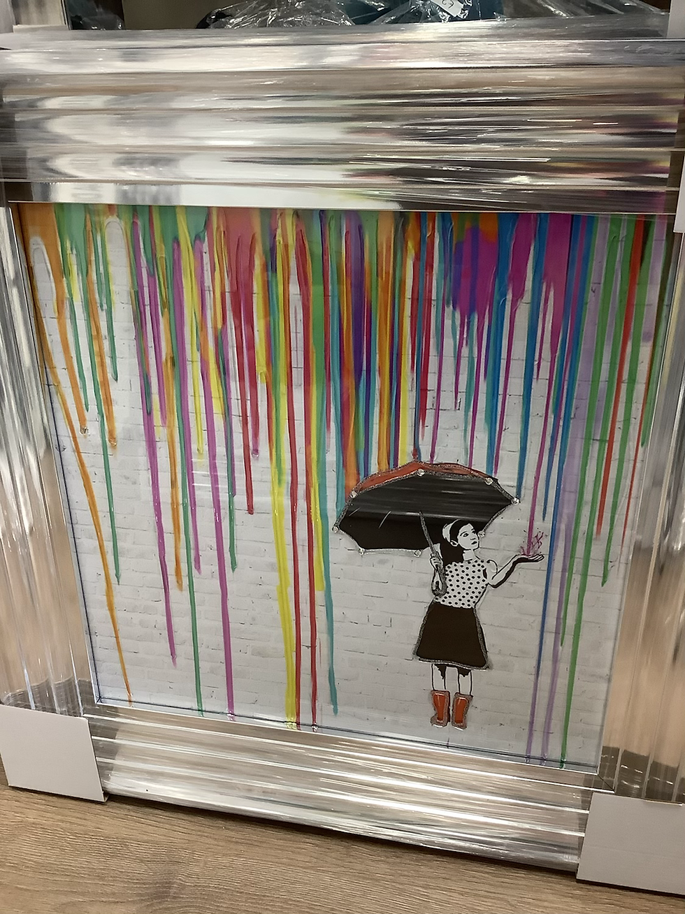 Thumbnail: Coloured  Umberella 55x55cm