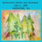 Watercolor Forest Art Workshop