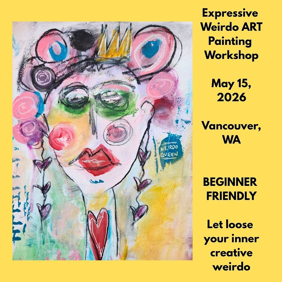 Expressive Weirdo Art Painting Workshop