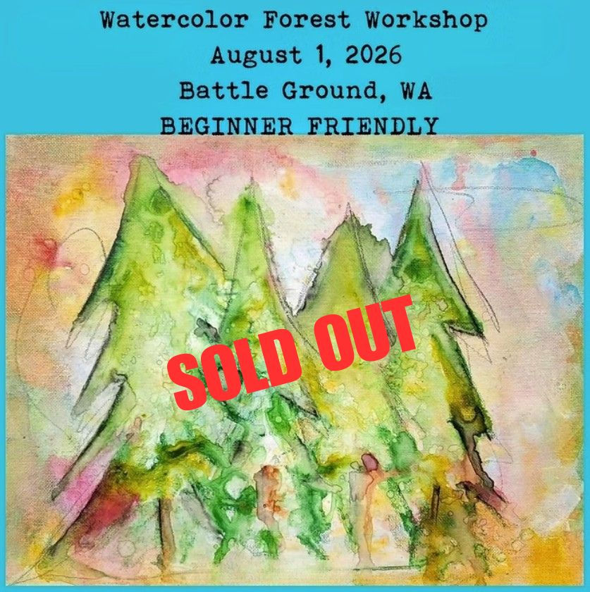 Watercolor Forest Art Workshop