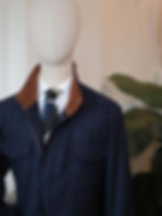 Field jacket by Pham Brothers Fabric from Vitale Barberis Canonico