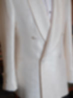 White tux - fabric from zegnaofficial Full lined Cupro from Bemberg Full canvas construction by Ph
