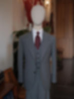 Vitale Barberis Canonico Pinstripe three-piece suit Full canvas construction by Pham Brothers