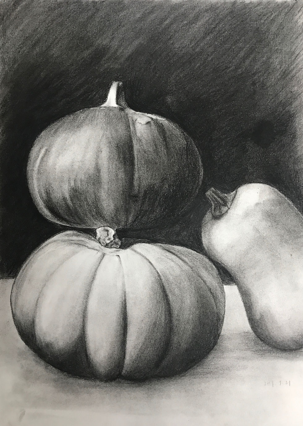Microscopic Charcoal - THREE3