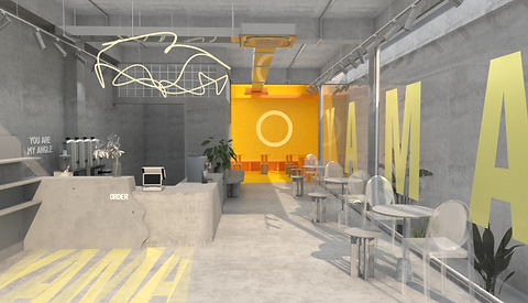 bubble tea shop design