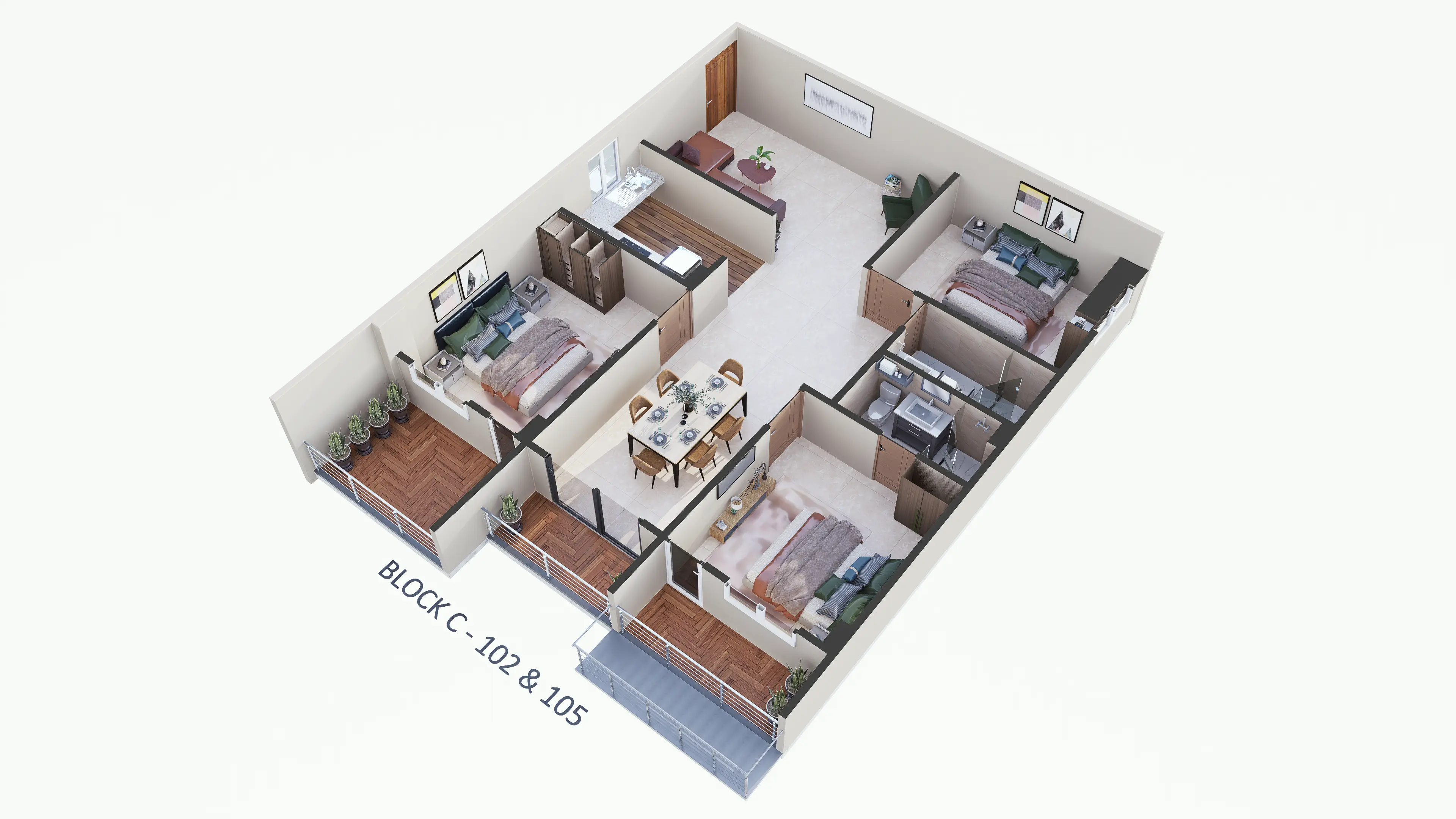3BHK Flat in Gaya