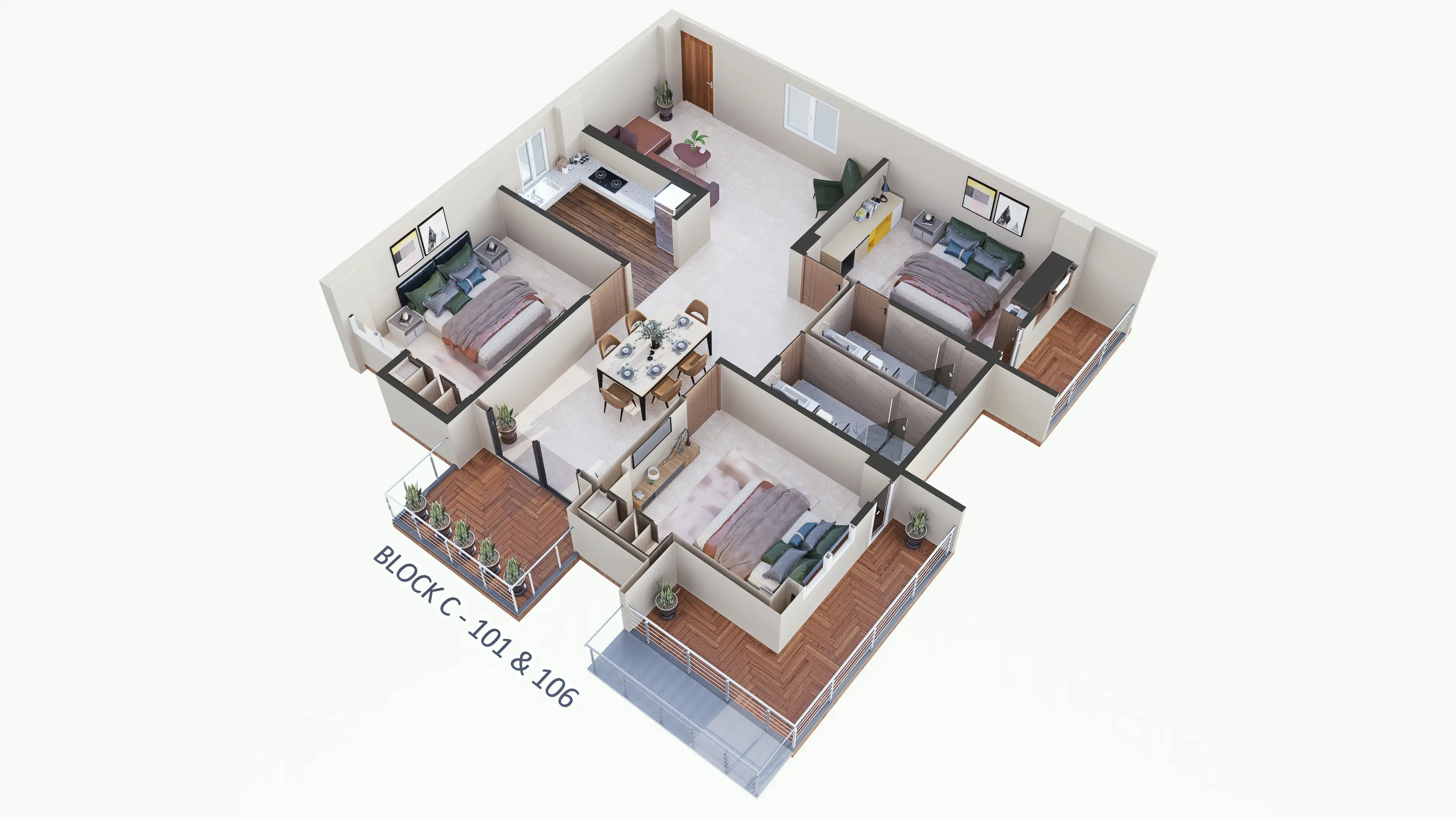 3BHK Flat in Gaya