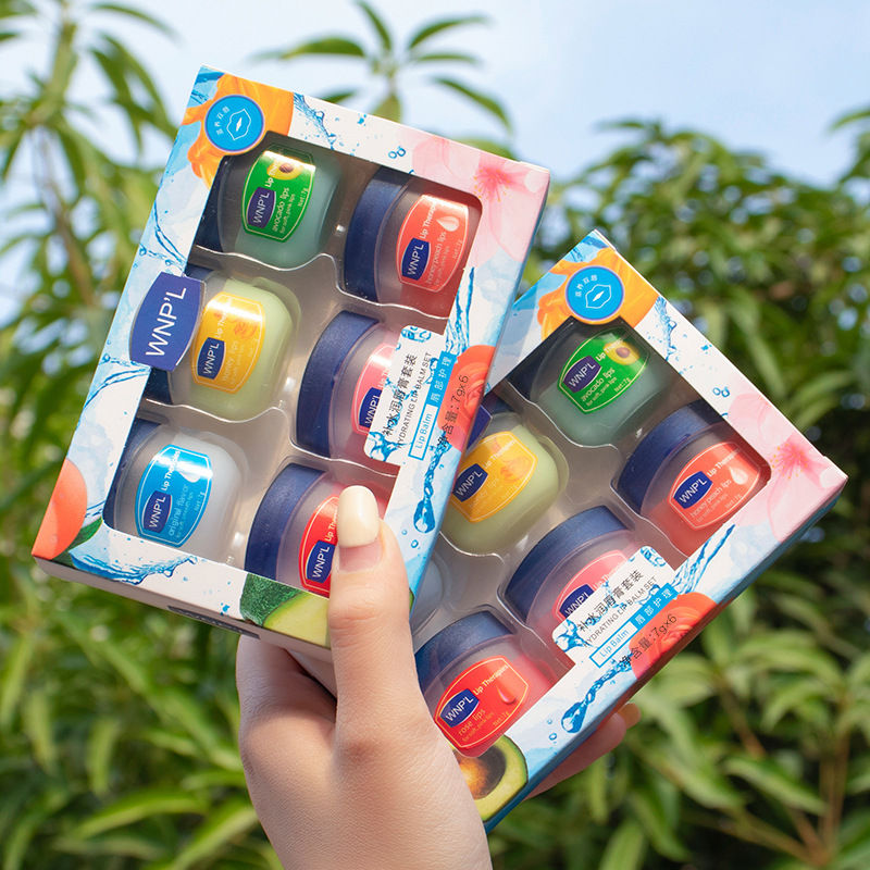 Thumbnail: 8/6/4/1PCs Lip Balm Moisturizing Lipstick Base Moisturizer Makeup Natural Plant 