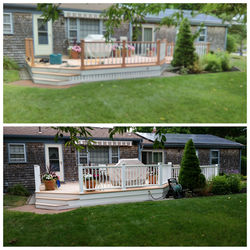 custom deck porch
