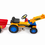 Μικρογραφία: Παιδικό Excavator & Dumper με Πεντάλ (3–7 ετών) | Ride-On Εκσκαφέας με Τρέιλερ P