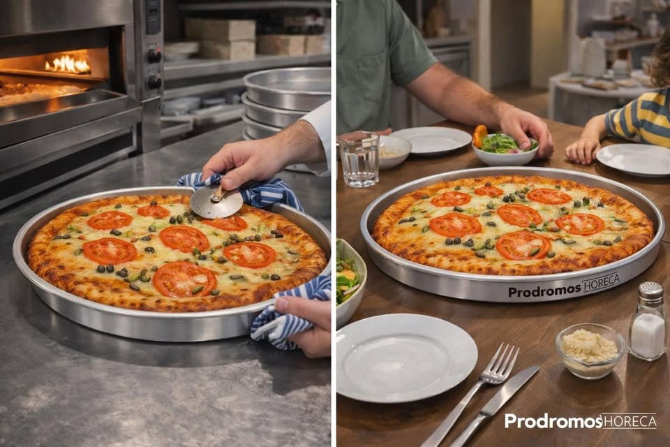 Μικρογραφία: 🍕 Prodromos® HORECA – Ταψιά Πίτσας 🍕