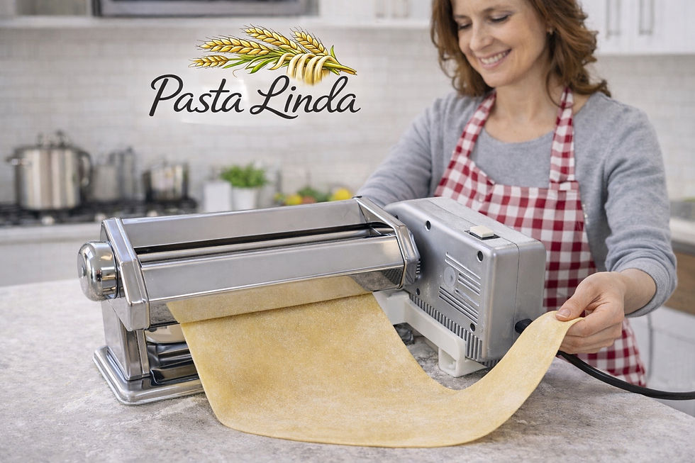 Μικρογραφία: Pasta Linda QM-19 – Ηλεκτρική Μηχανή Φύλλου Ζύμης 19εκ  Φτιάξε σπιτικά ζυμαρικά