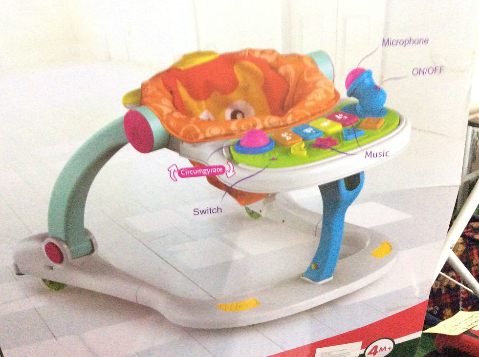 Μικρογραφία: Prodromos® Περπατούσα / Πολυπαιχνίδι – Baby Play Seat & Activity Center 👶🧠