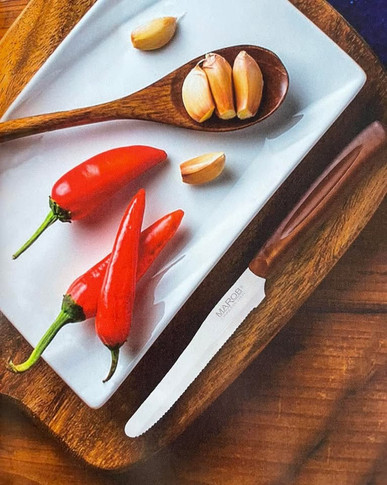 Μικρογραφία: 🔪 Prodromos® Μαχαίρι Μπριζόλας 6 τεμ. NEW TAGLIENTISSIMI – Τραπέζι & Μπριζόλα