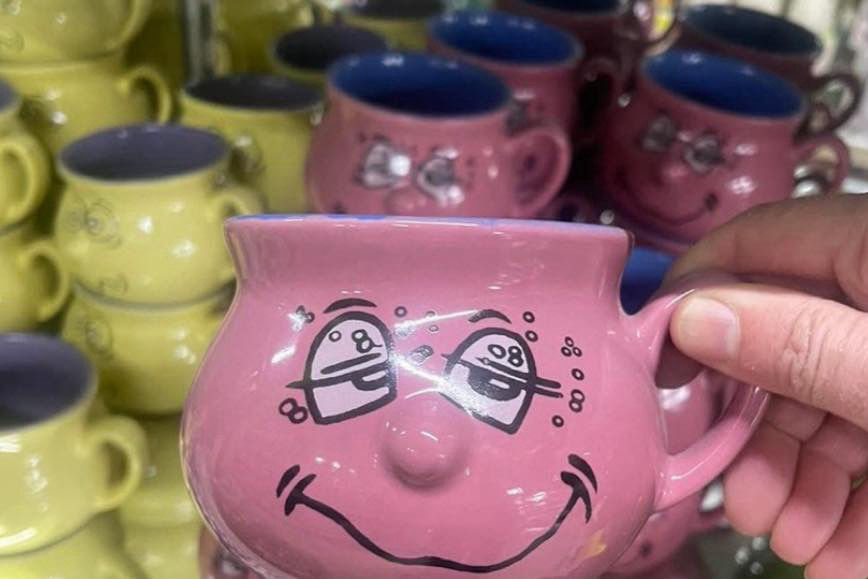 Μικρογραφία: ☕ Κούπες «Φατσούλες»  Χαριτωμένες κεραμικές κούπες με διασκεδαστικά πρόσωπα που 