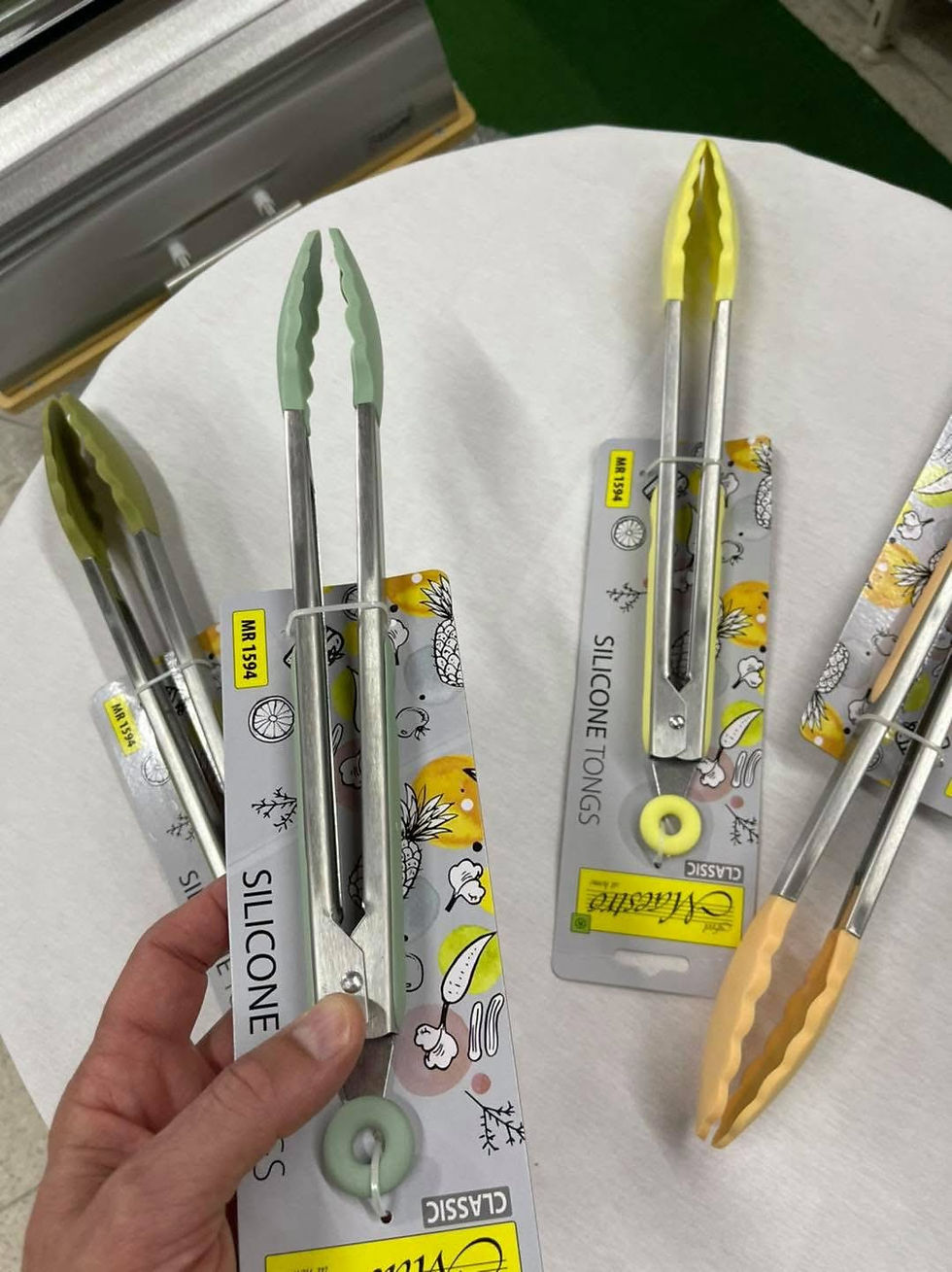 Μικρογραφία: 🔥 **Prodromos® Σιλικόνινες Λαβίδες Σερβιρίσματος: Η Άνεση & Η Ποιότητα Που Αξίζ