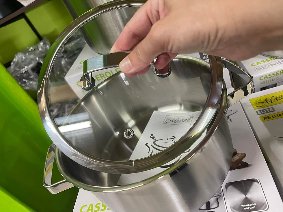 NEW ARRIVAL!!! Prodromos Κατσαρόλες στεινλεστιλ με πυρίμαχο καπάκι !!